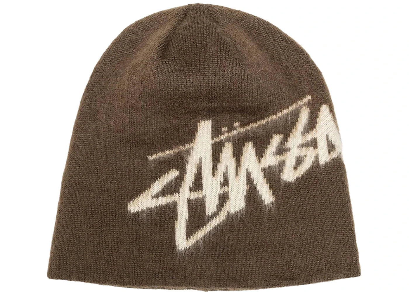 Stussy Brushed Out Stock Skullcap-Brown