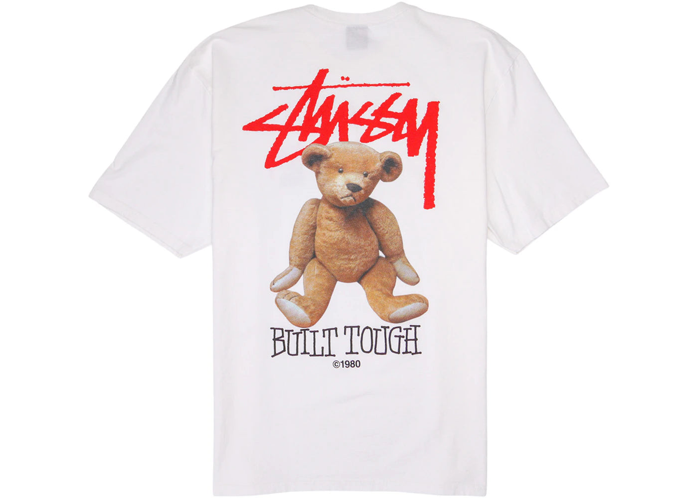 T-shirt Stussy Built Tough - Blanc