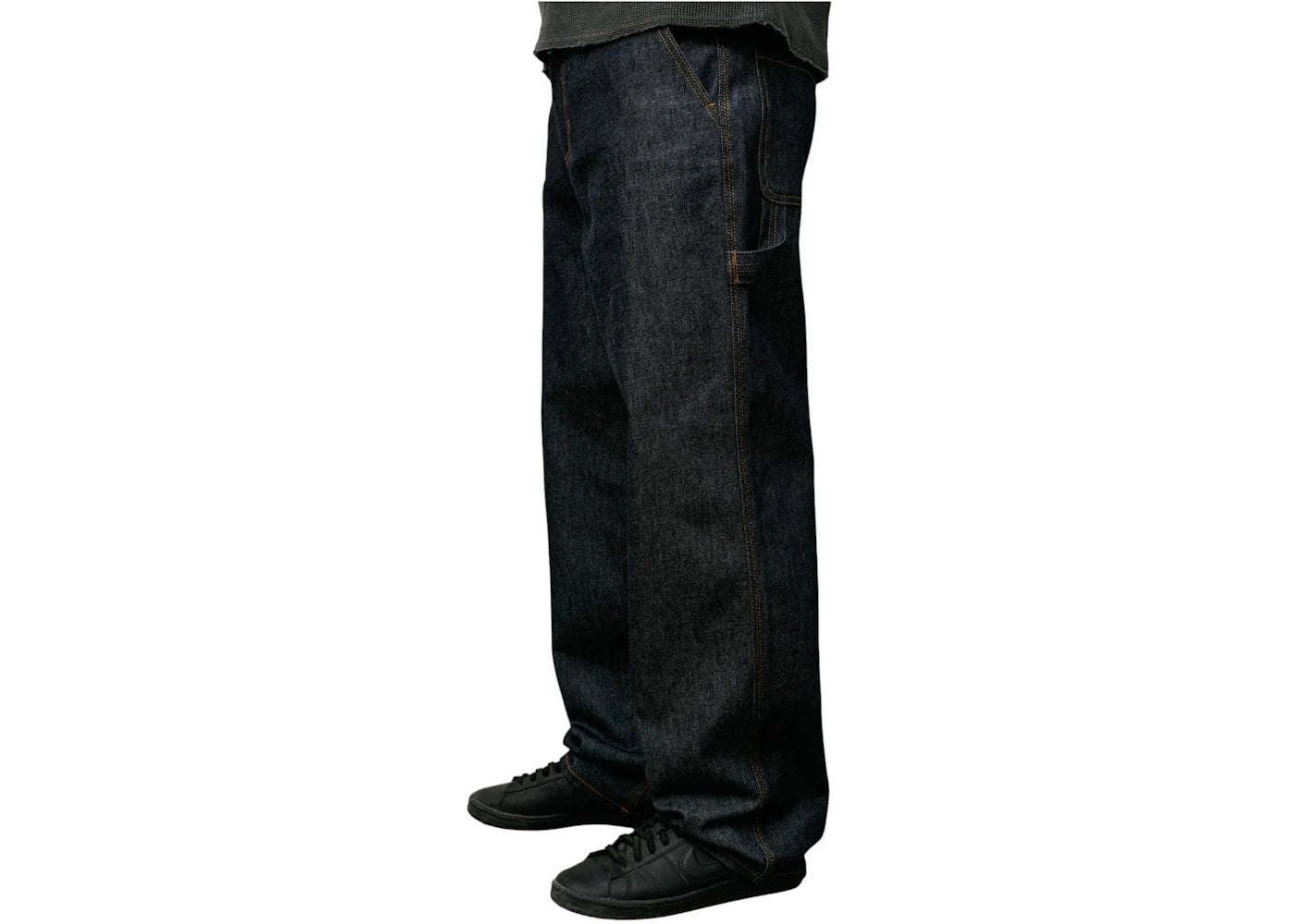 Pantalon en denim Stussy Carpenter - Indigo brut