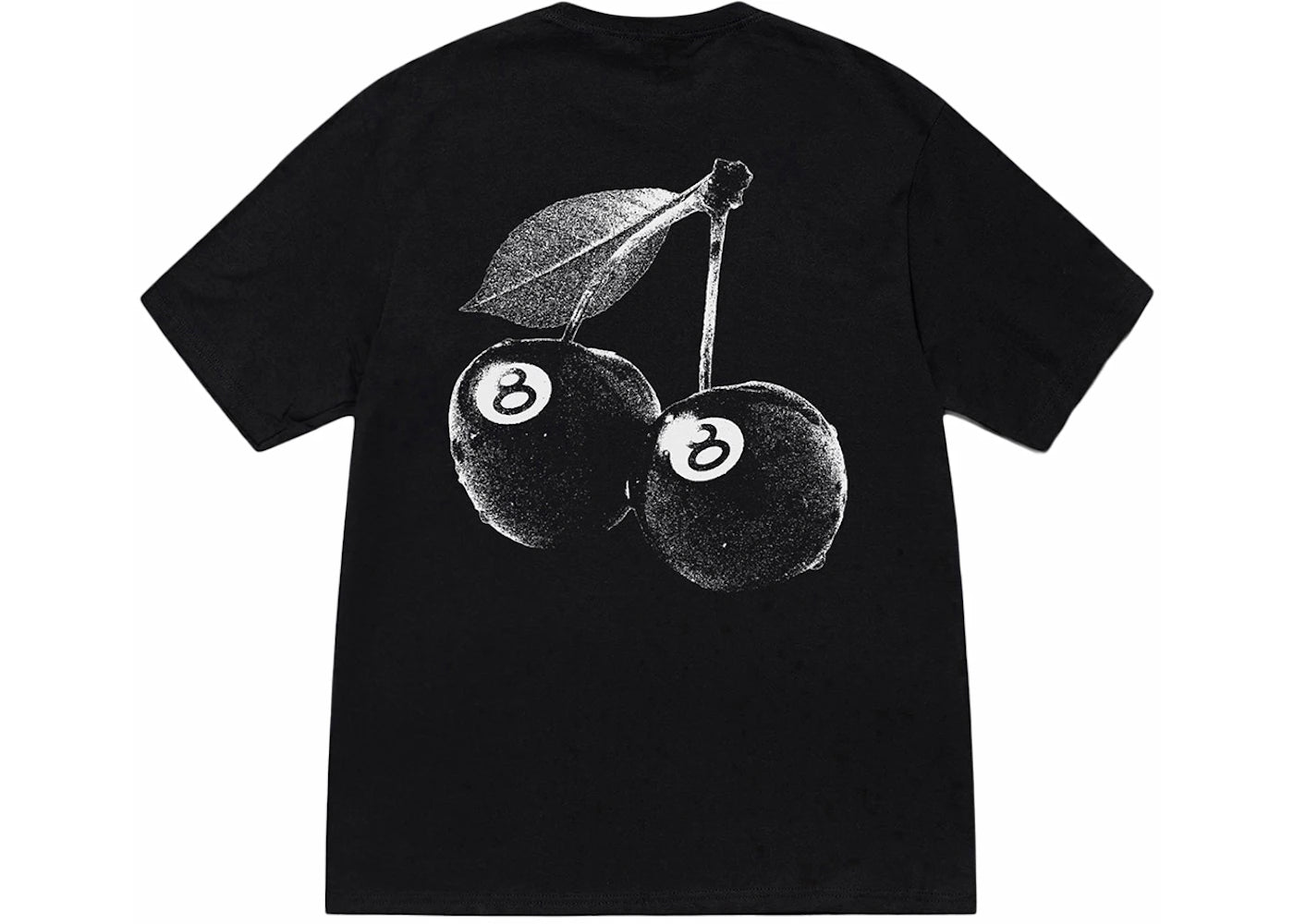 T-shirt Stussy Cherries noir