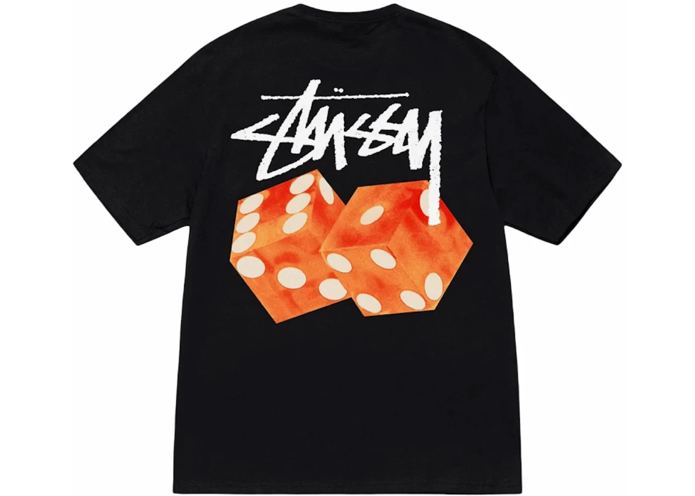 T-shirt Stussy Diced Out - Noir