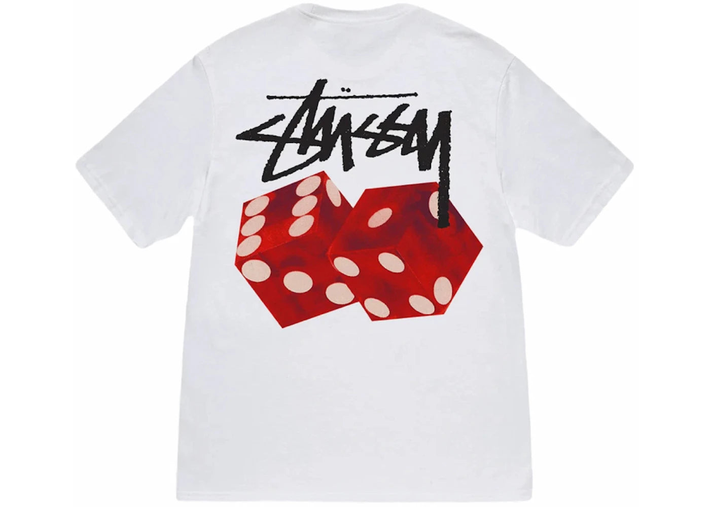 T-shirt Stussy Diced Out - Blanc