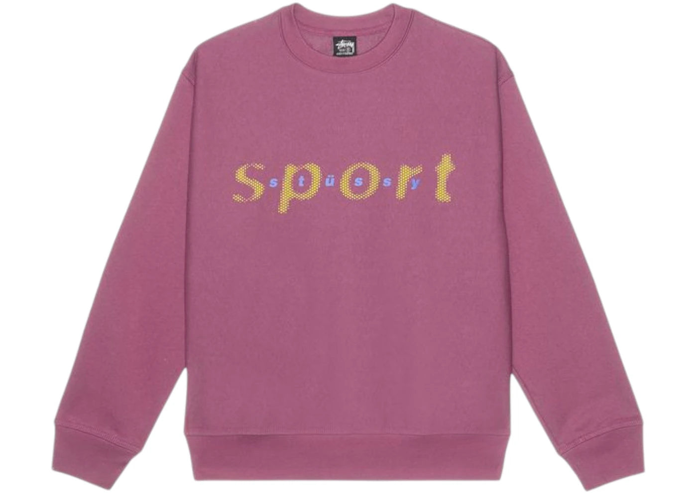 Sweat-shirt Stussy Dot Sport Crew - Baie