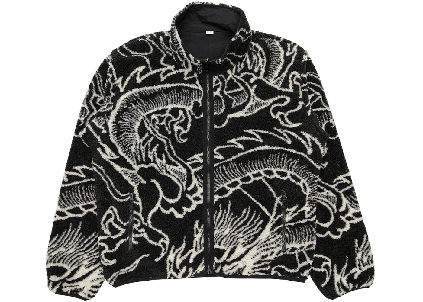 Veste Stussy Dragon Sherpa - Noire