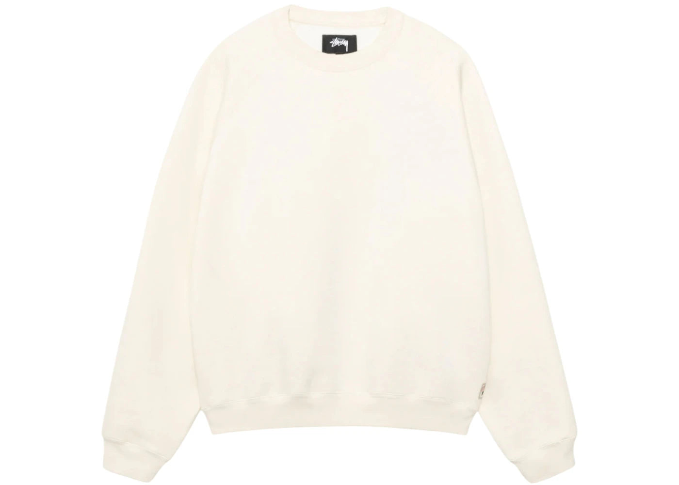 Sweat-shirt raglan Stussy Fleece - Naturel