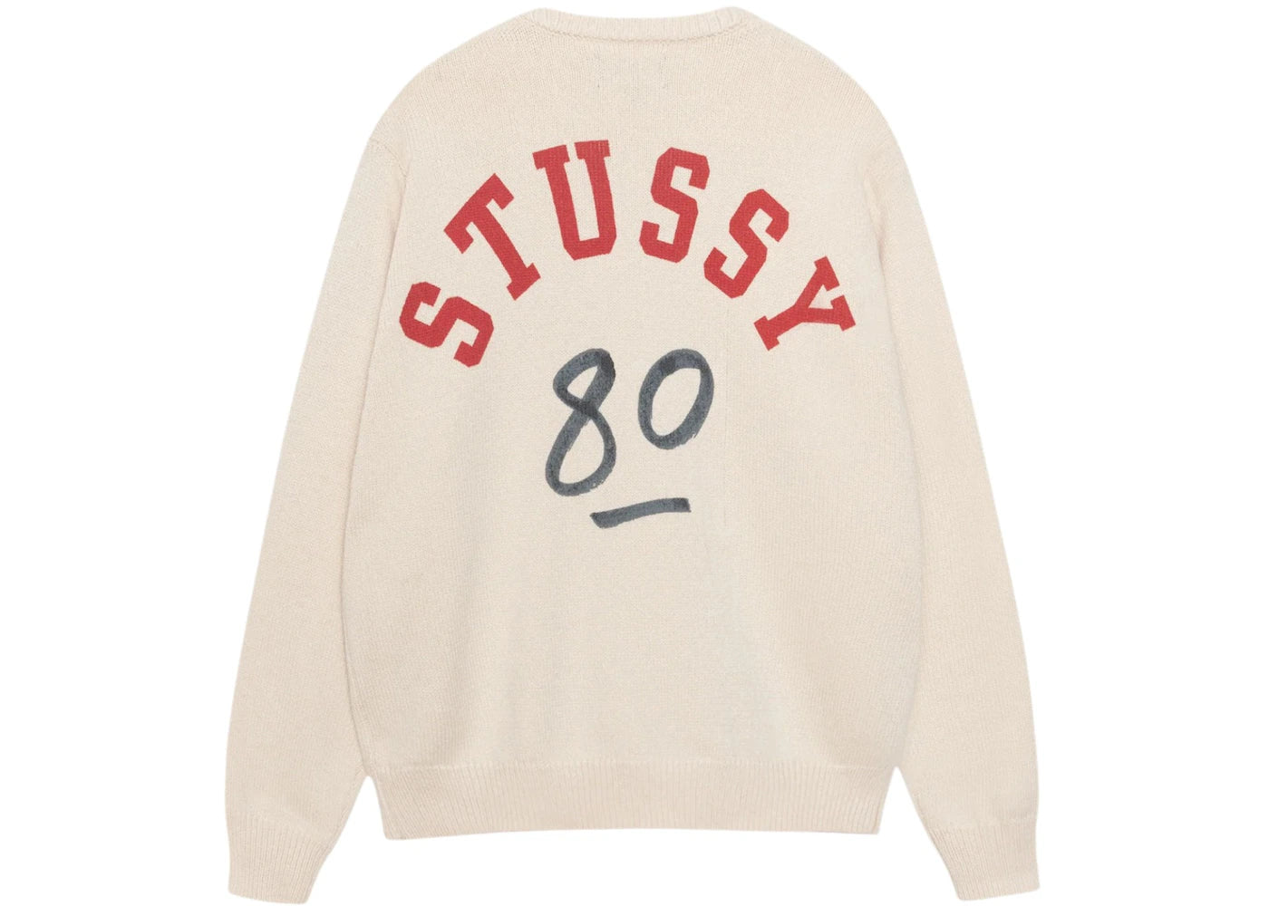 Pull Stussy manuscrit - Naturel