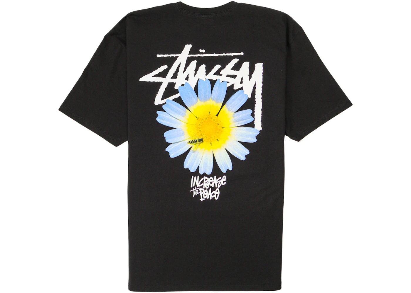 T-shirt Stussy ITP Flower - Noir