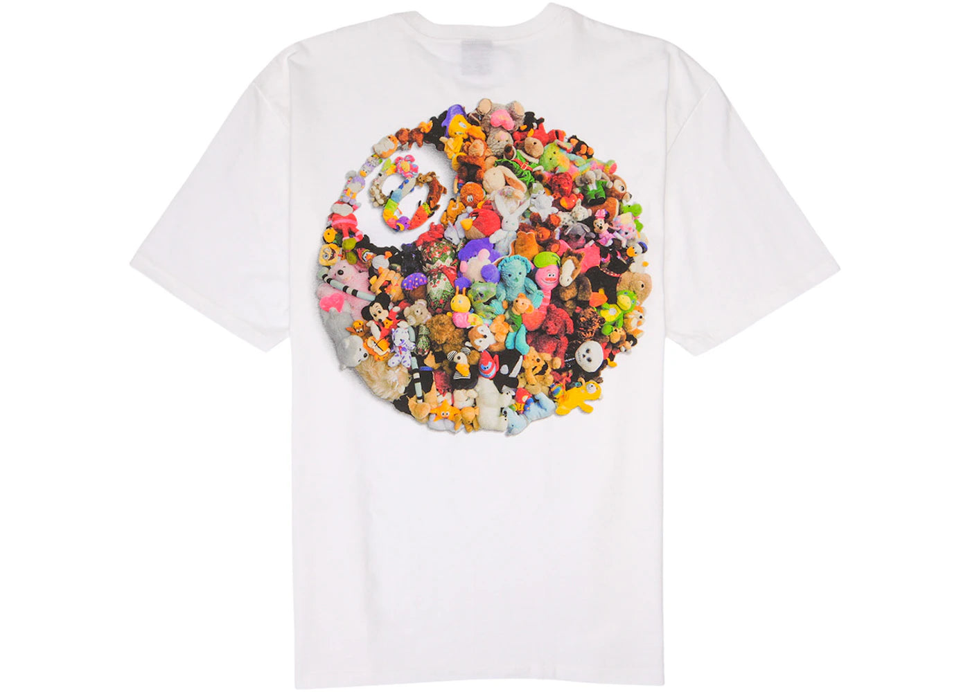 T-shirt Stussy Plush blanc