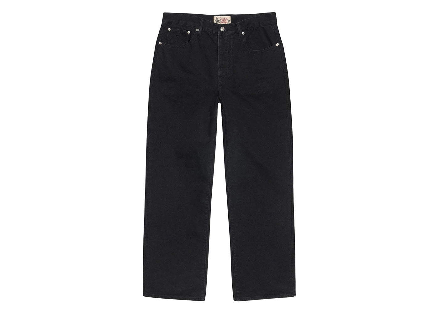 Jean décontracté Stussy en denim noir