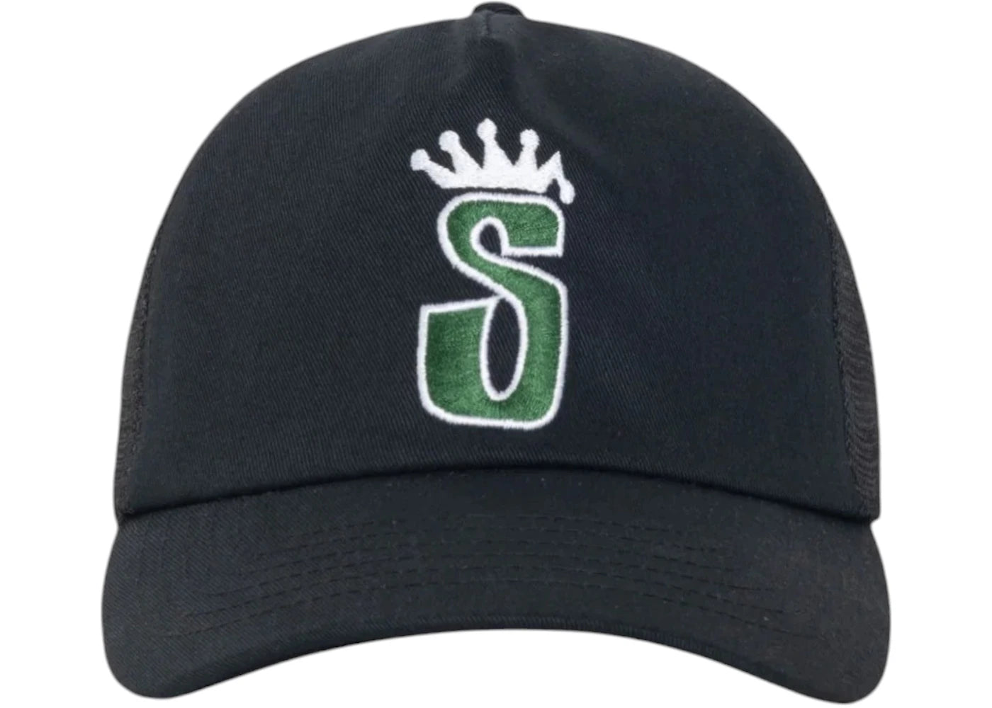 Casquette Stussy Trucker S Crown Snapback - Noir Ombre
