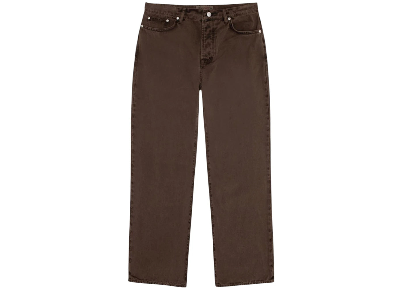 Stussy en toile délavée classique marron jean