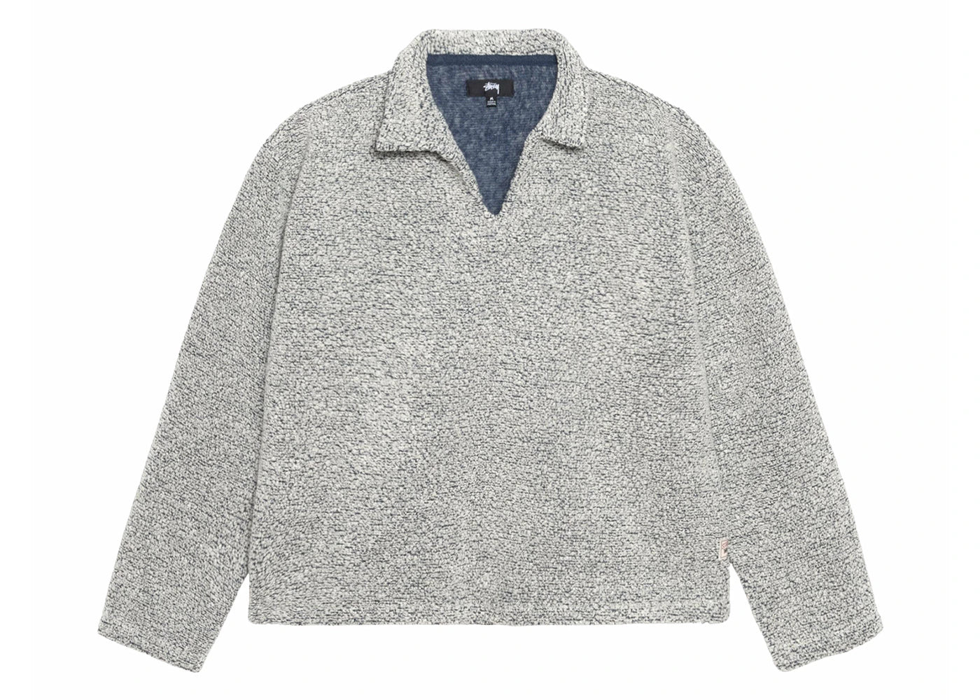 Pull Stussy en laine mélangée sherpa - Nuage