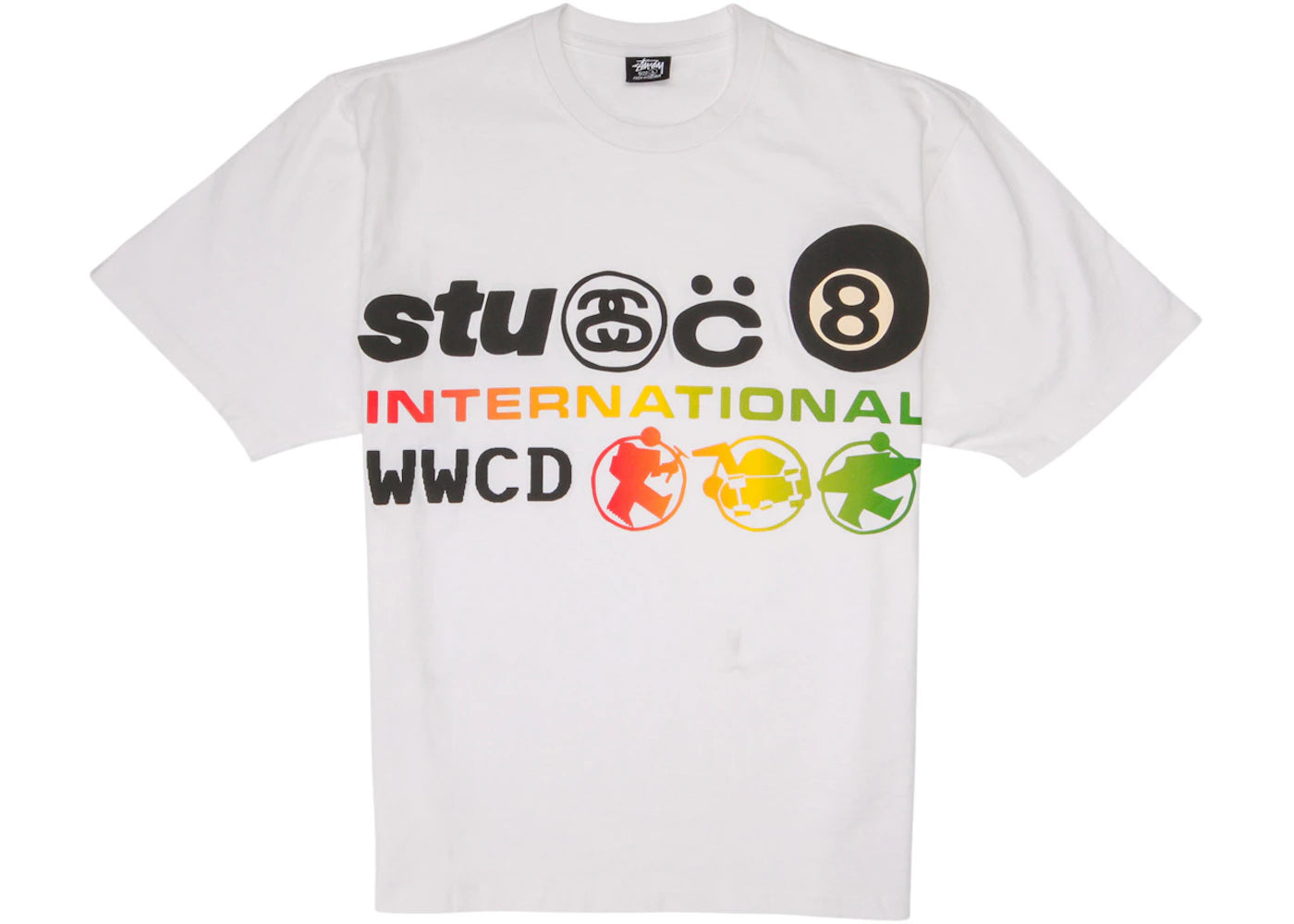 T-shirt Stussy x CPFM International - Blanc