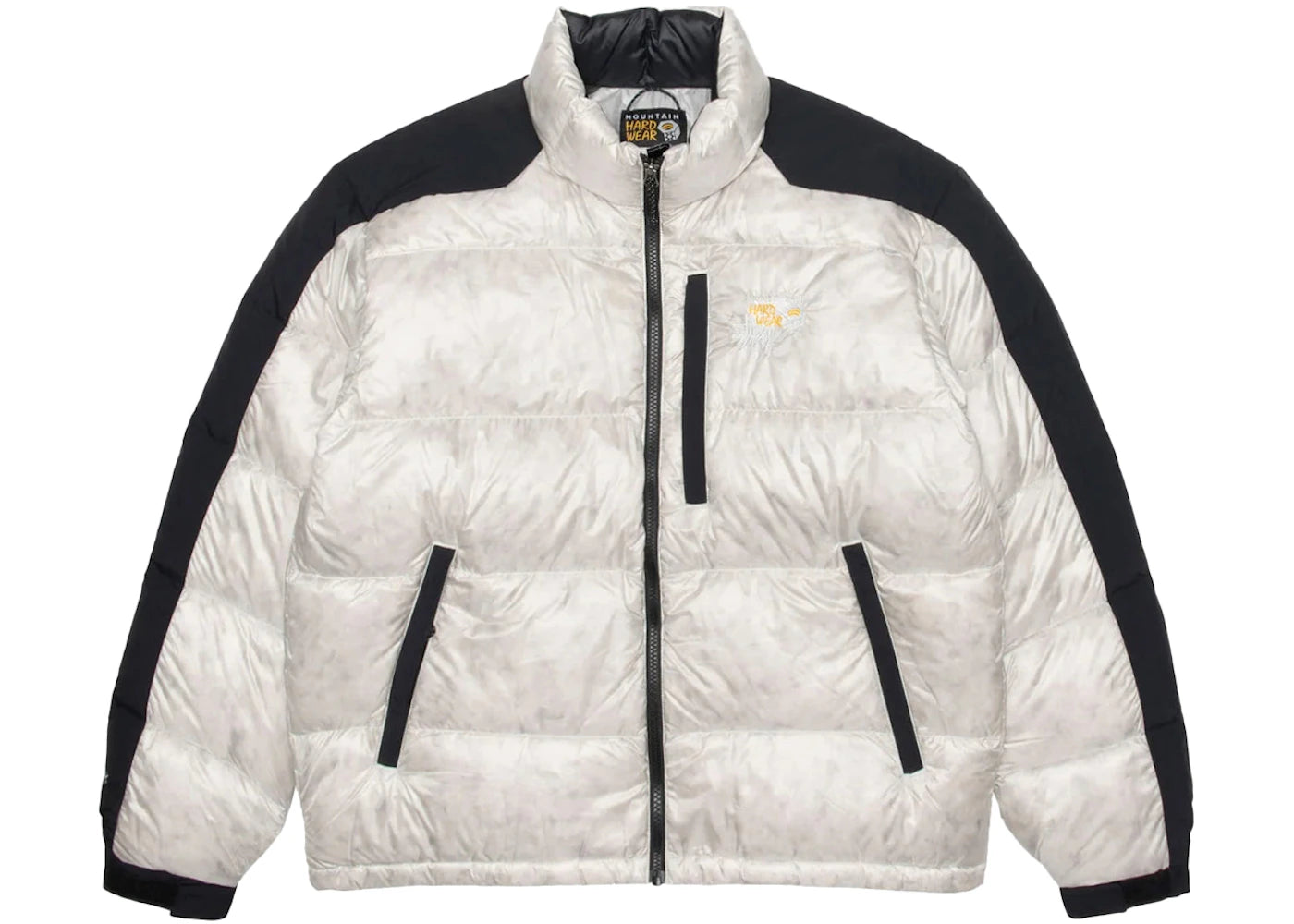 Doudoune Stussy x Mountain Hardwear Subzero - Gris clair/Noir