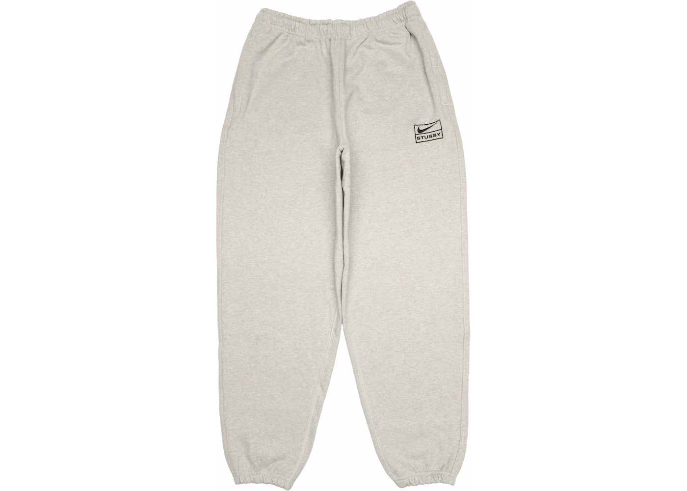 Stussy x Nike NRG BR Fleece Sweatpants (FW23)-Grey Heather