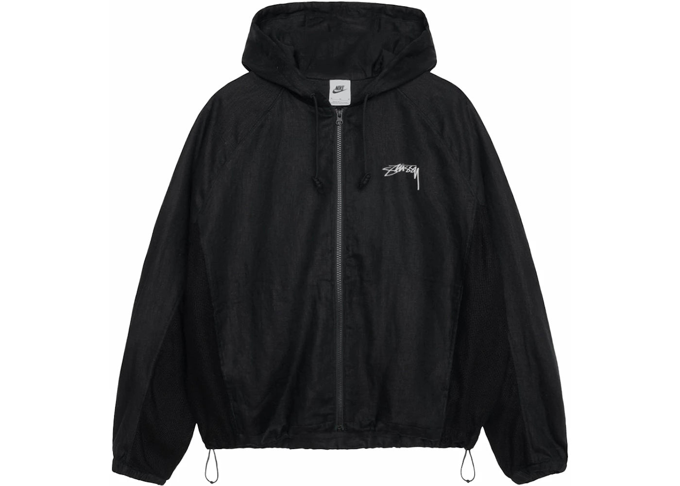 Veste Stussy x Nike en lin noir