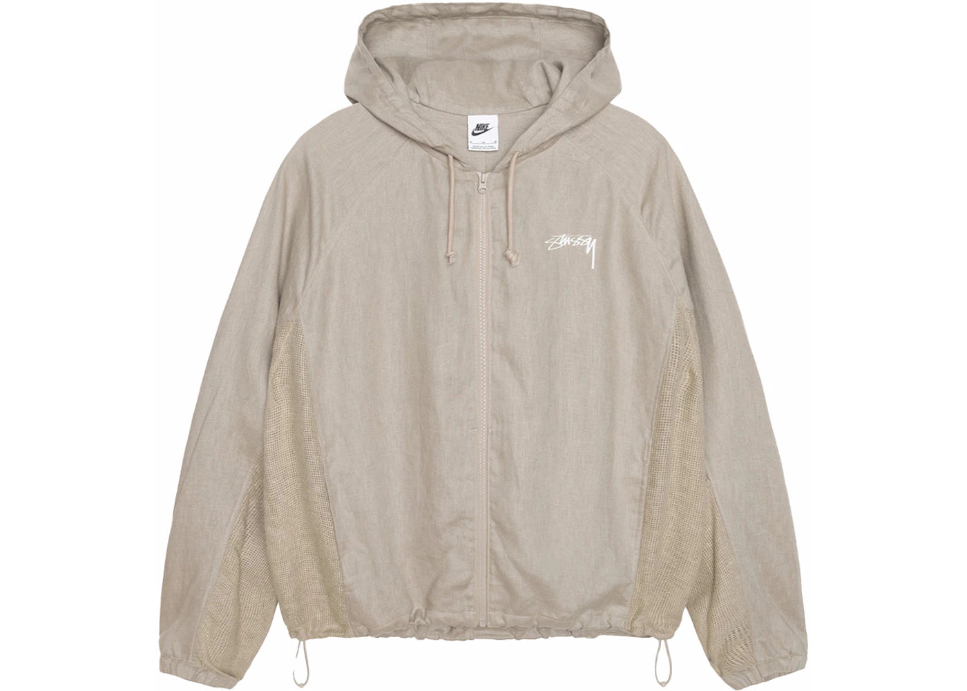 Stussy x Nike Linen Shell Jacket-Chino