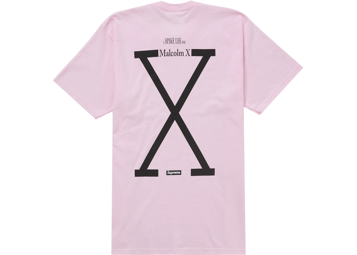 Supreme 40 Acres Malcolm X Tee-Pink
