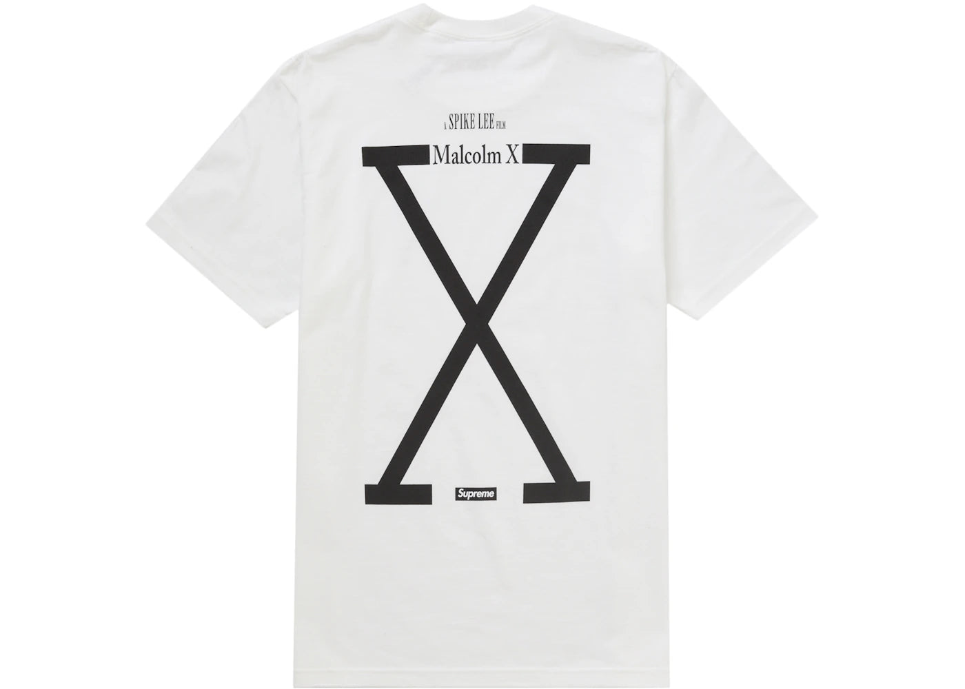 Supreme 40 Acres Malcolm X Tee-White