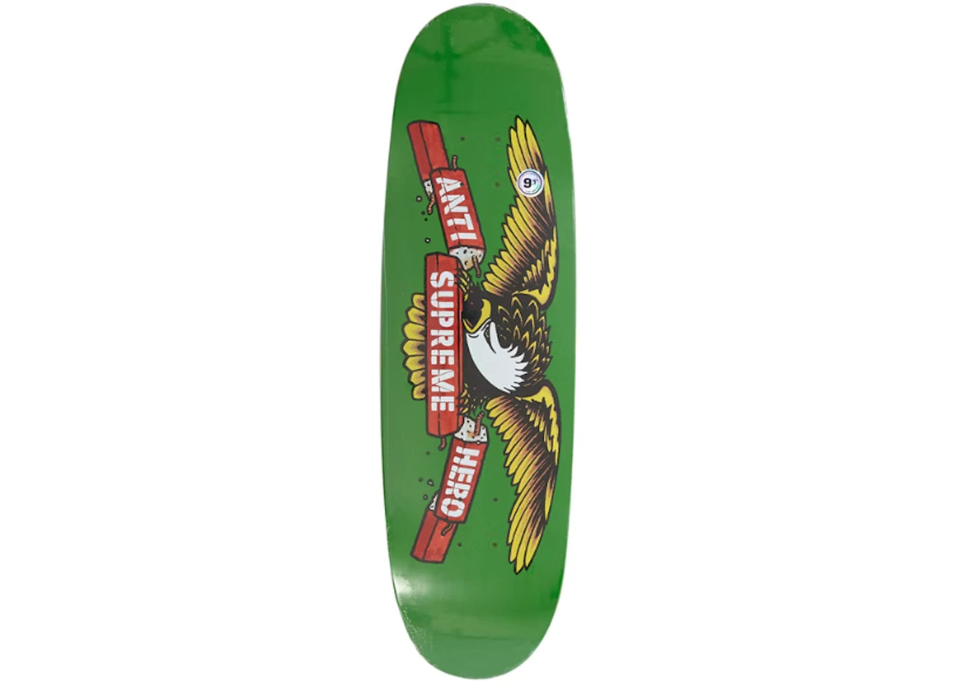 Supreme ANTIHERO Curbs Skateboard Deck Green