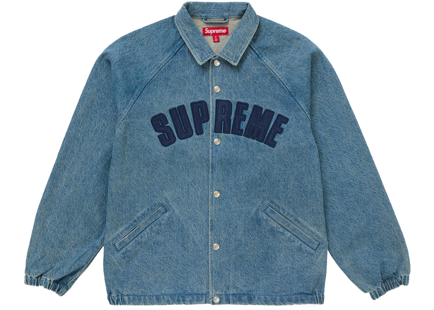 Supreme Arc Denim Coaches Jacket (SS25)-Denim