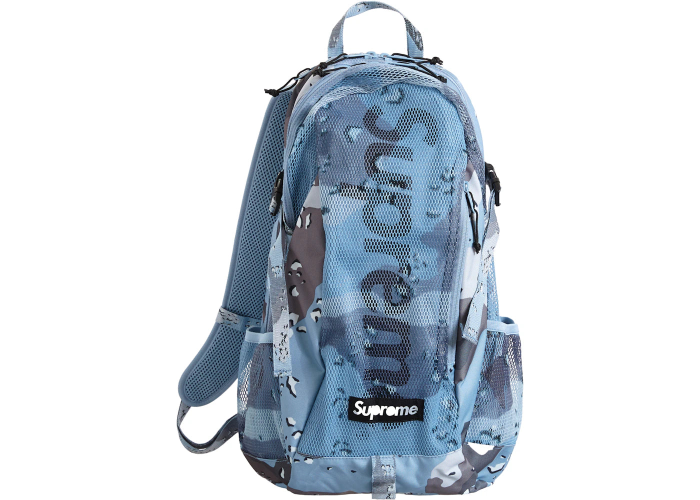 Supreme Backpack (SS20)-Blue Chocolate Chip Camo