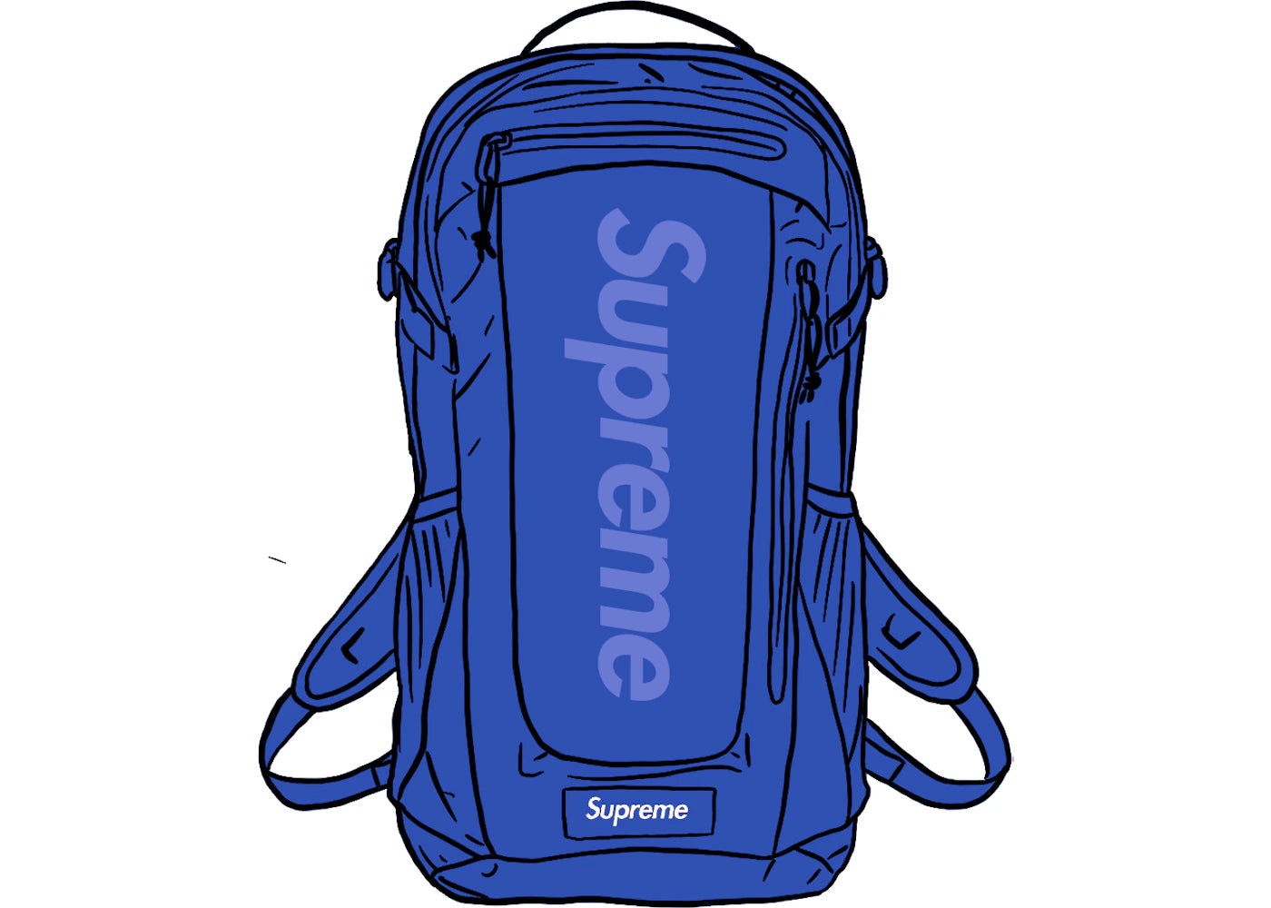 Supreme Backpack (SS21)-Royal