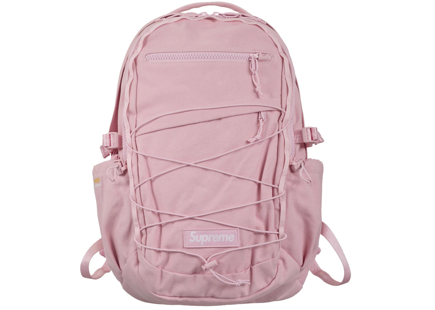 Supreme Logo Backpack  Light Pink