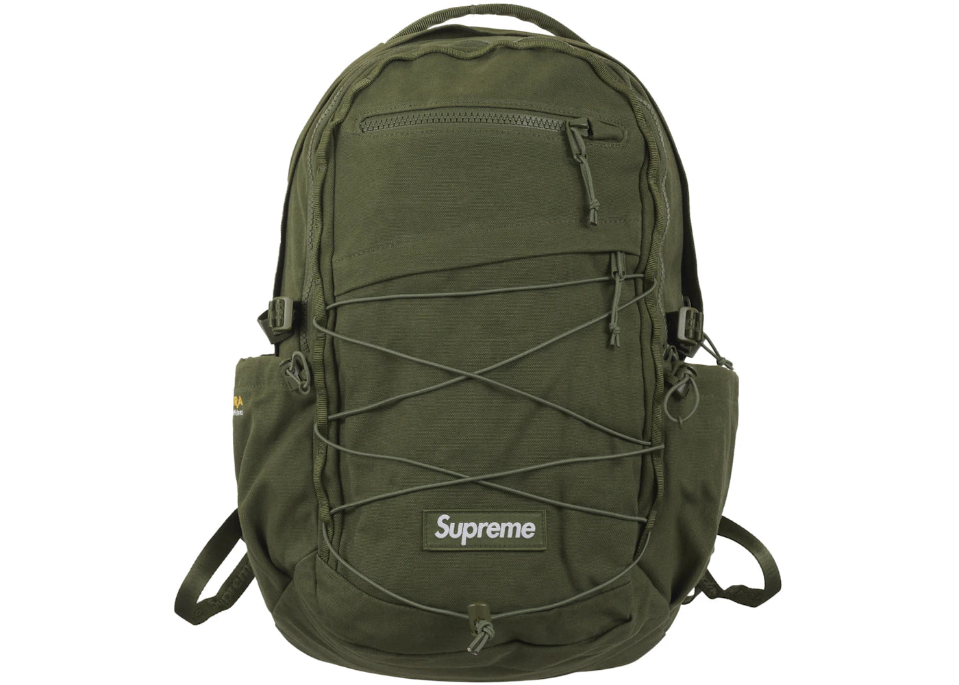 Supreme Logo Backpack (SS25)-Olive