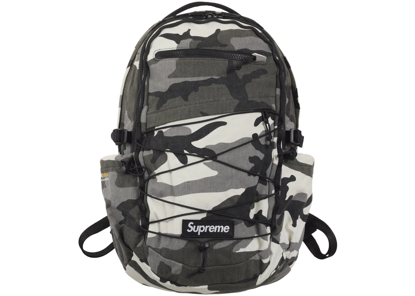 Supreme Logo Backpack (SS25)-Snow Camo