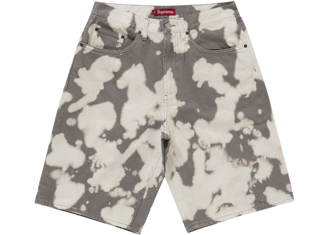Supreme Baggy Denim Short  Bleached