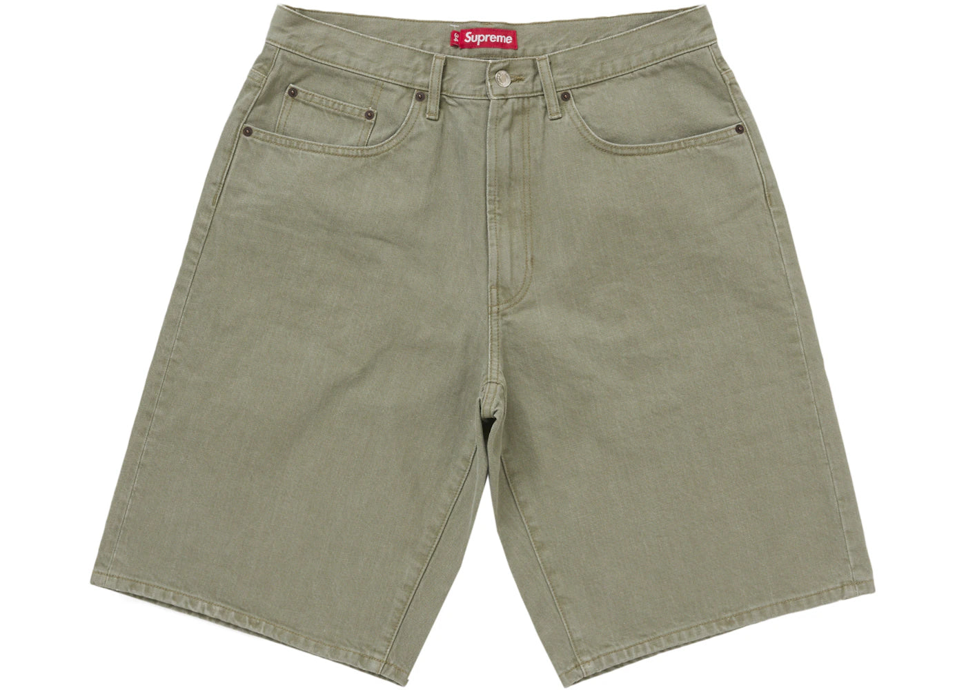 Supreme Baggy Denim Short (SS25)-Brown
