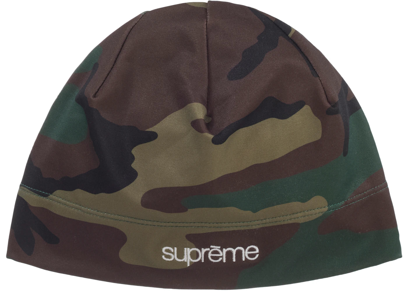 Supreme Base Layer Beanie Woodland Camo