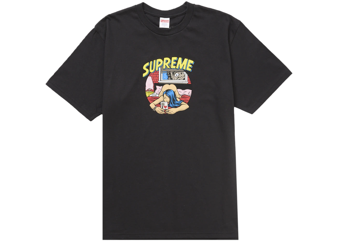 Supreme Bedroom Tee (SS25)-Black