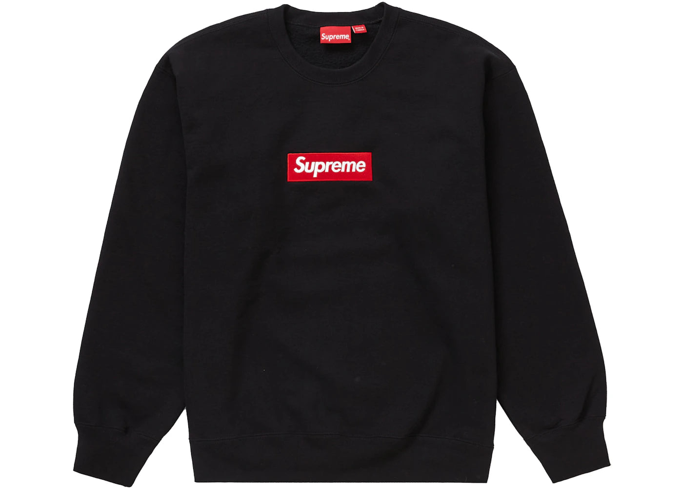 Supreme Box Logo Crewneck (FW22)-Black