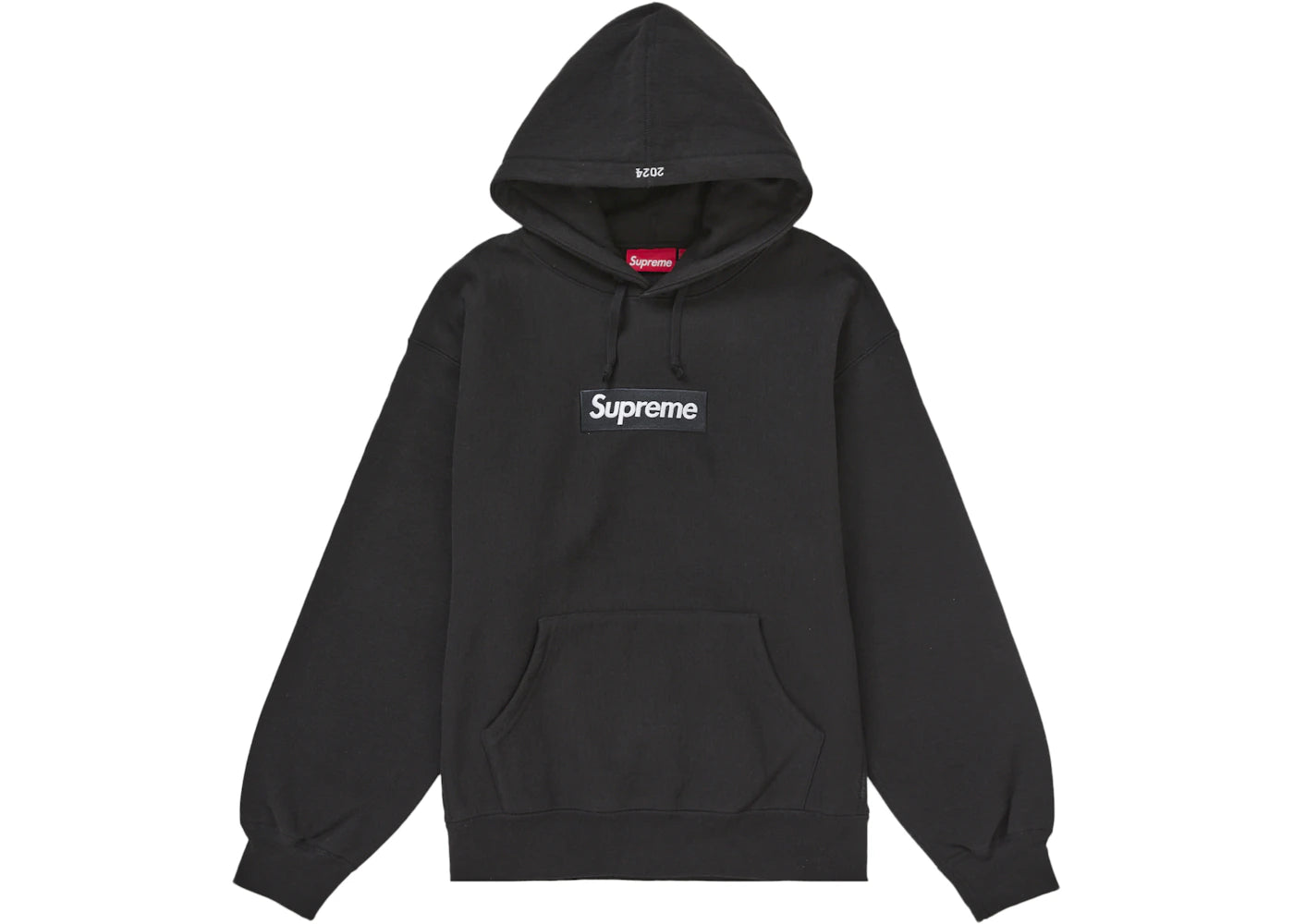 Supreme Box Logo Hooded Sweatshirt Sweatshirt (FW24)-Black
