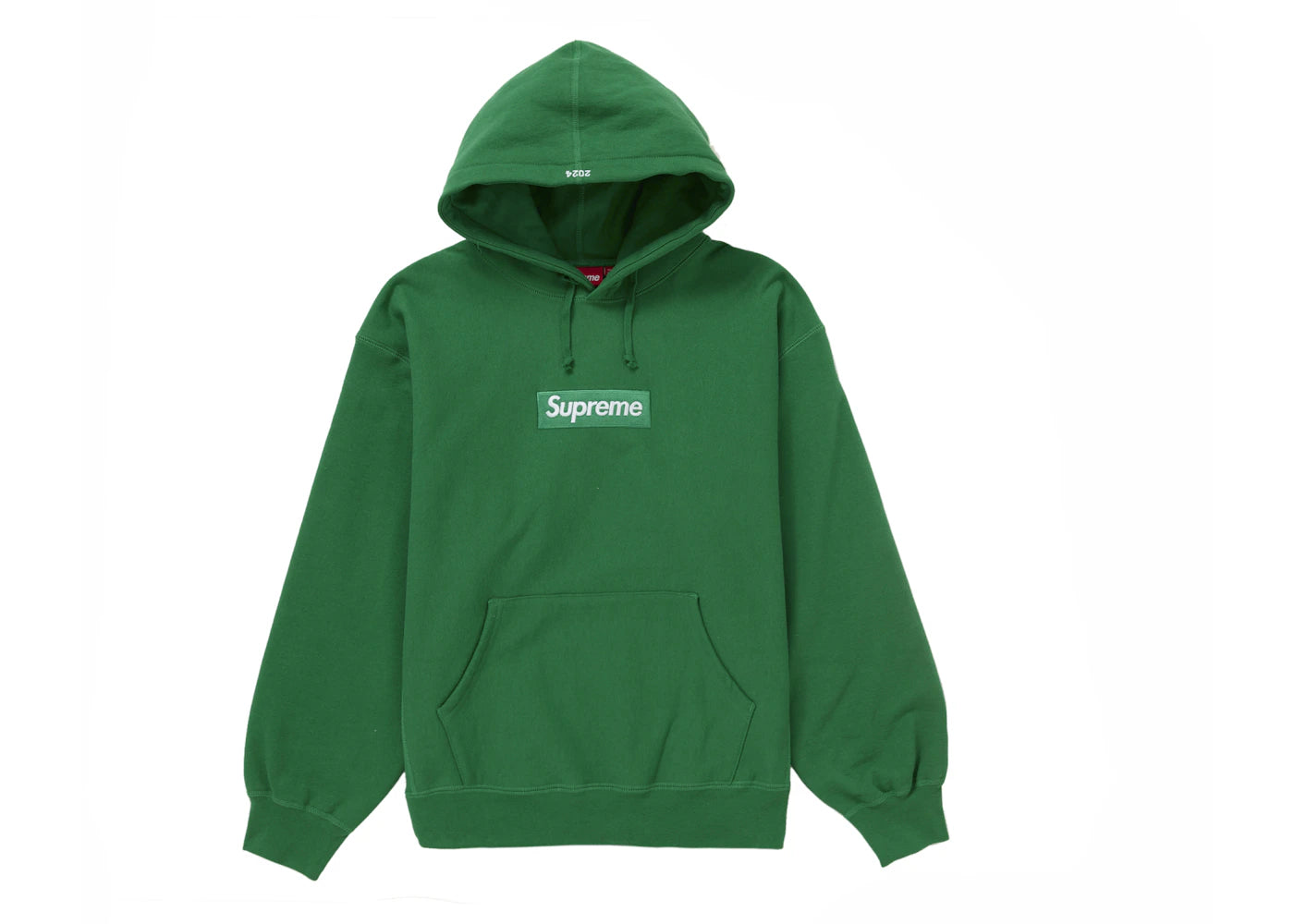 Supreme Box Logo Hooded Sweatshirt Sweatshirt (FW24)-Green