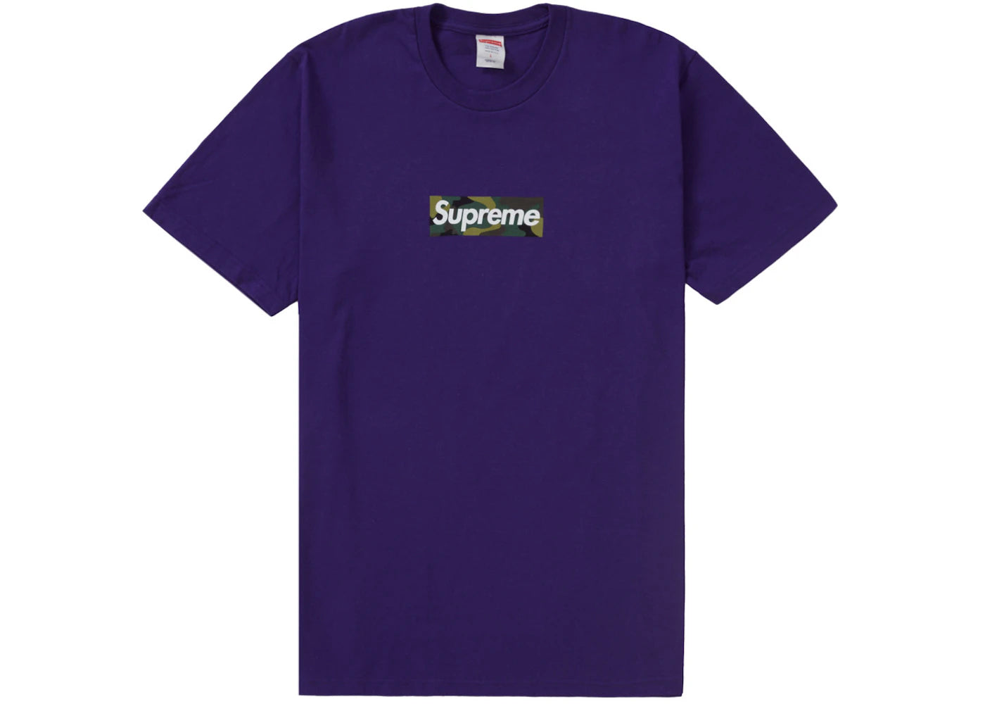 Supreme Box Logo Tee (FW23)-Purple