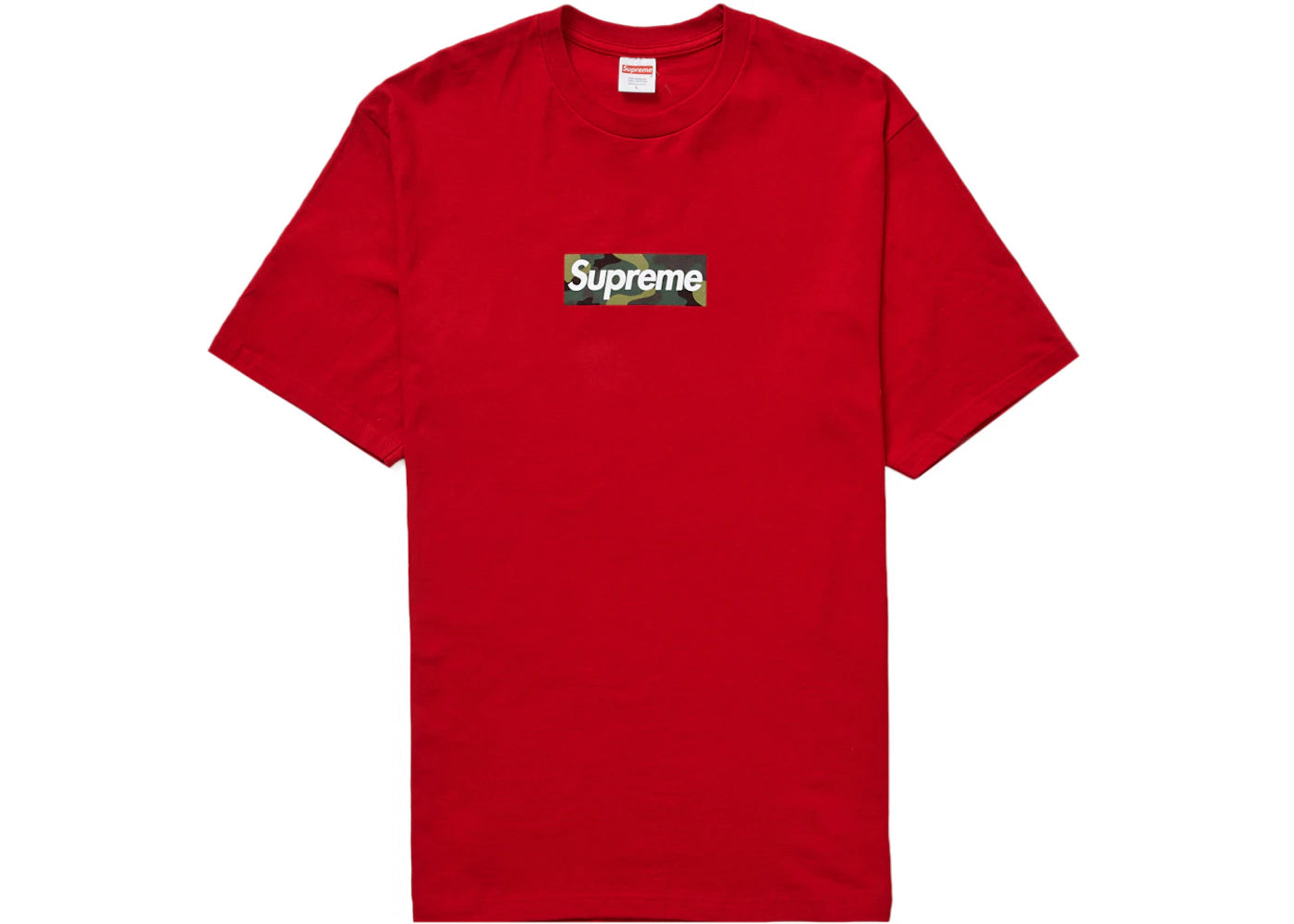 Supreme Box Logo Tee (FW23)-Red