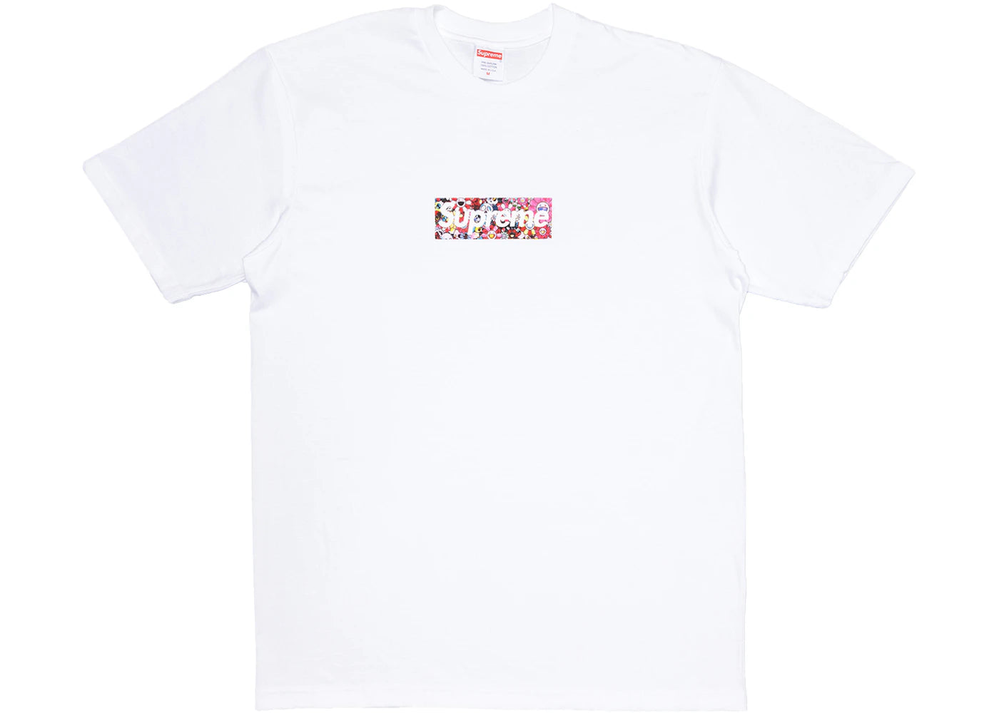 T-shirt blanc Supreme Takashi Murakami avec logo Box Relief COVID-19 