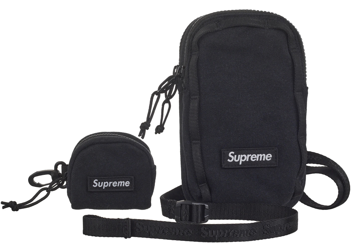 Supreme Camera Bag + Mini Pouch-Black