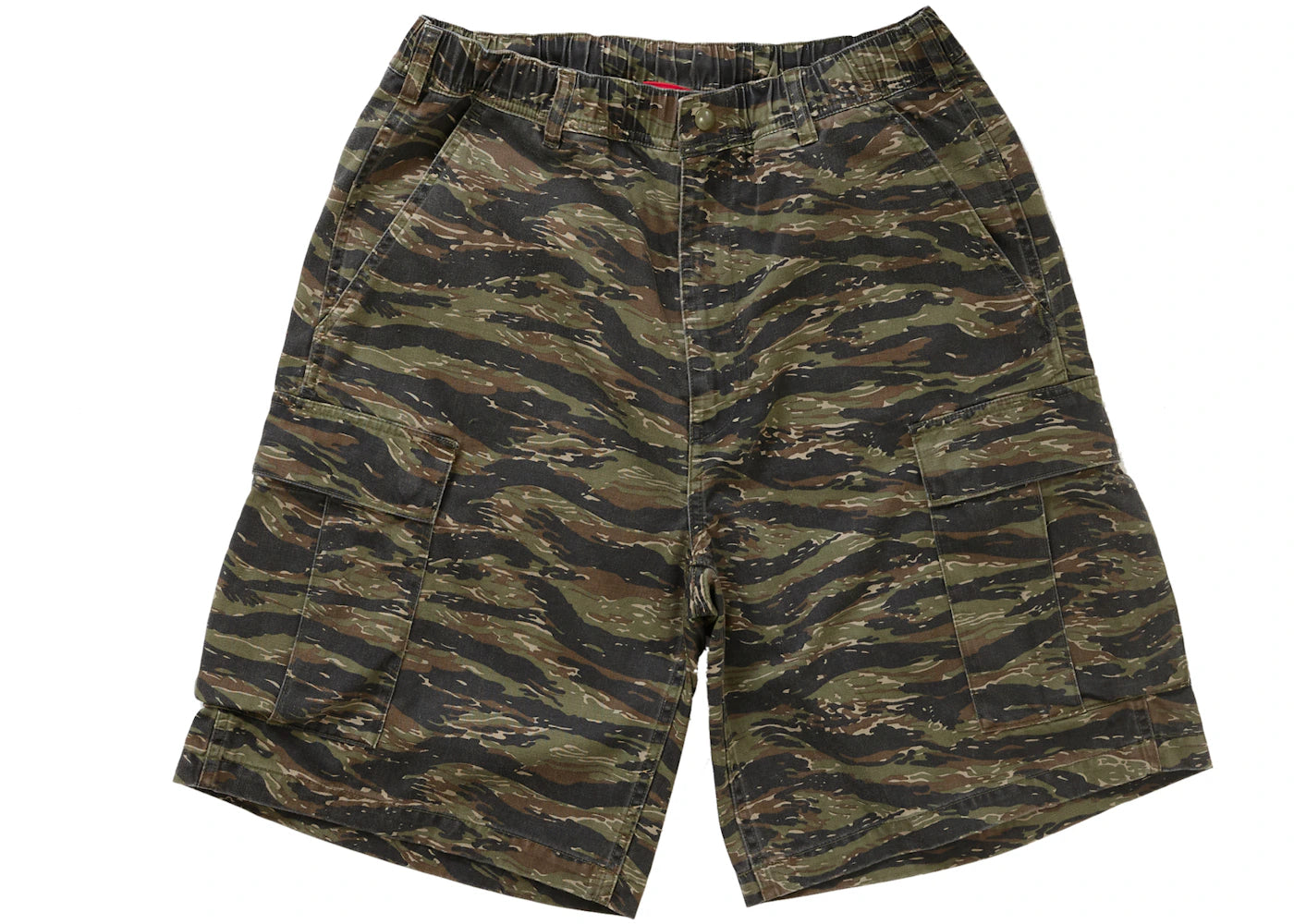 Supreme Cargo Short (SS24)-Olive Tiger Camo