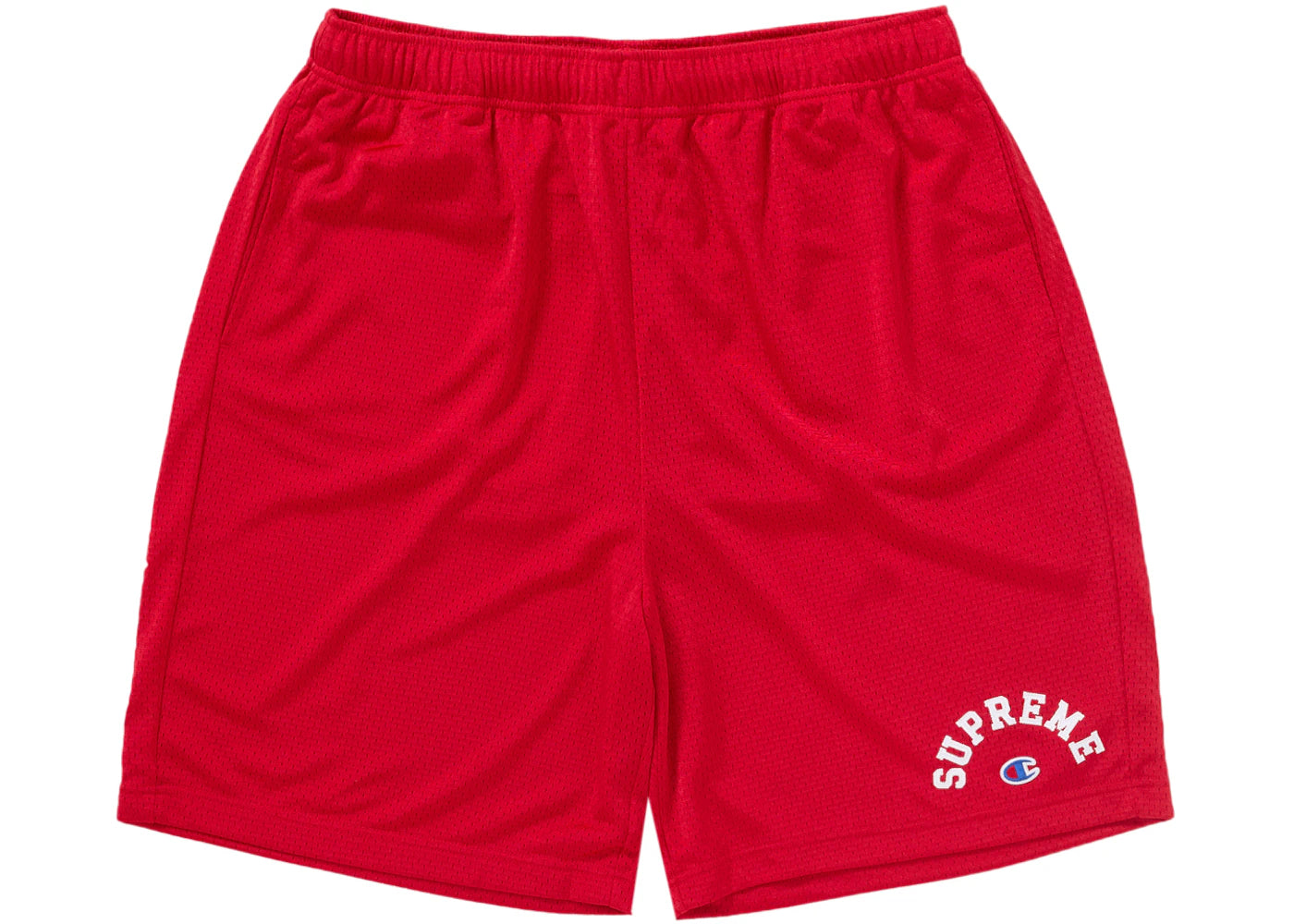 Short en maille rouge Supreme Champion