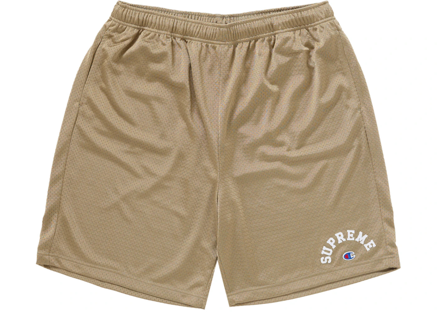 Supreme Champion Mesh Short-Tan