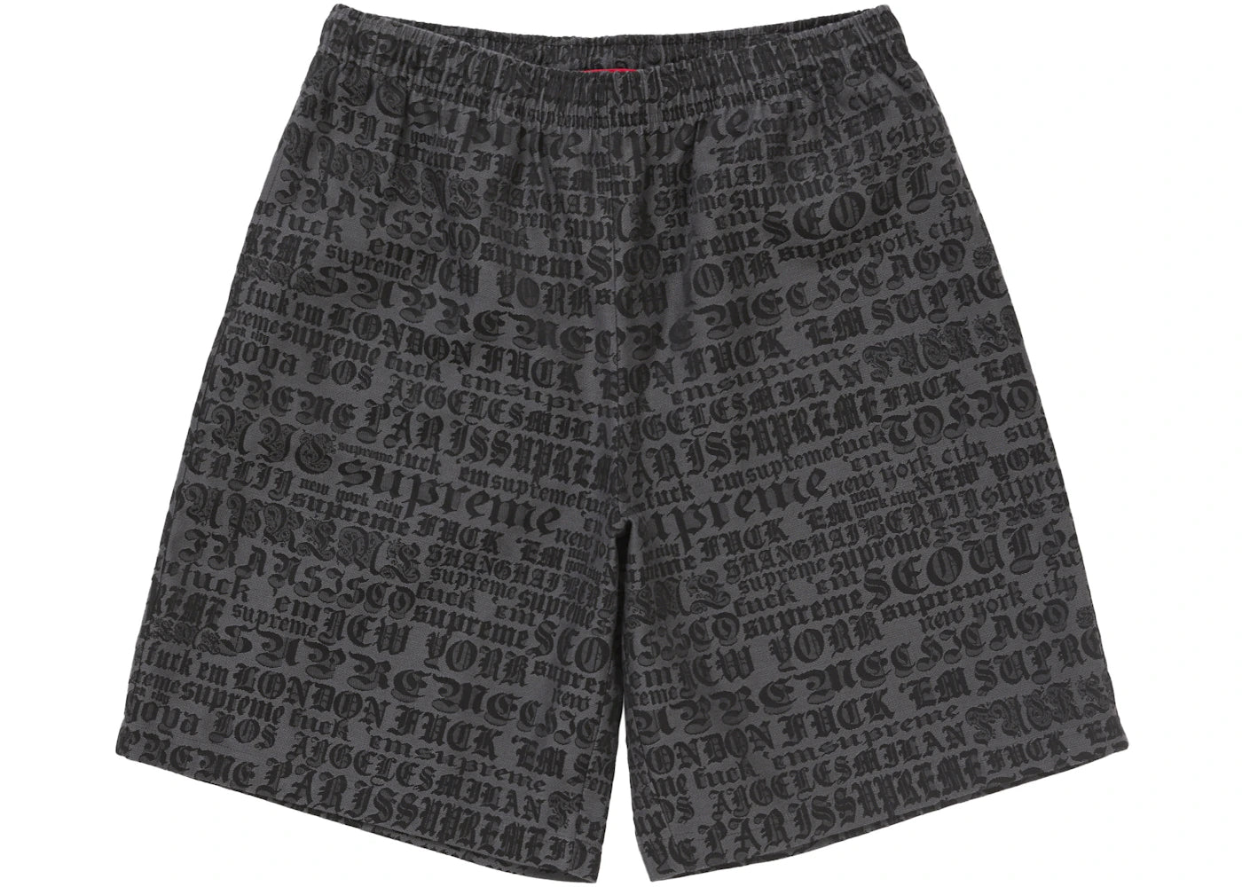 Supreme Cities Jacquard Short Black