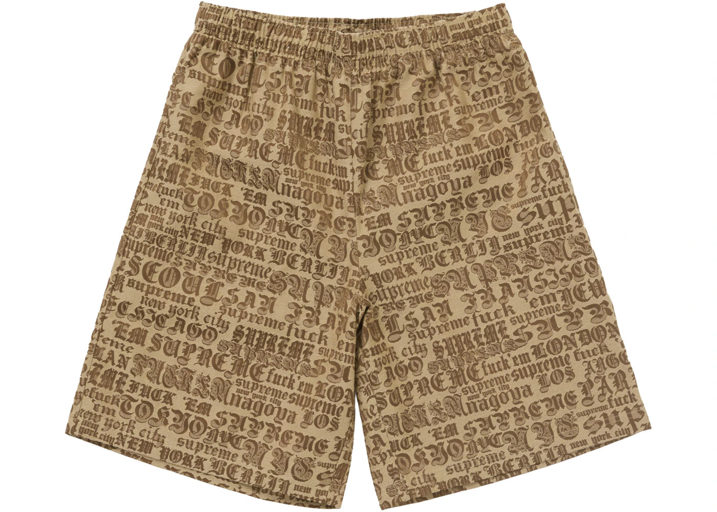 Supreme Cities Jacquard Short-Tan