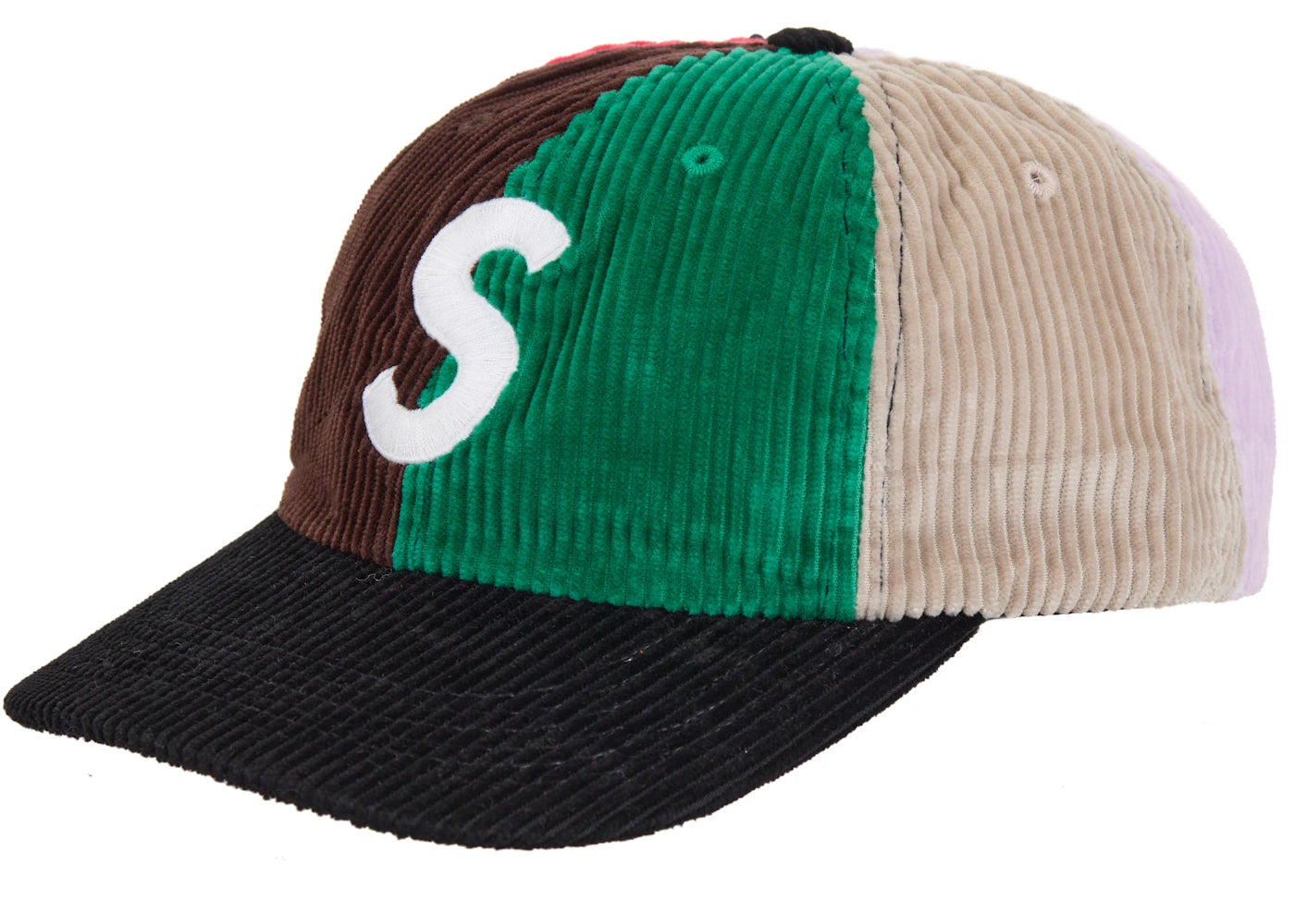Supreme Corduroy S Logo 6 Panel  Multicolor