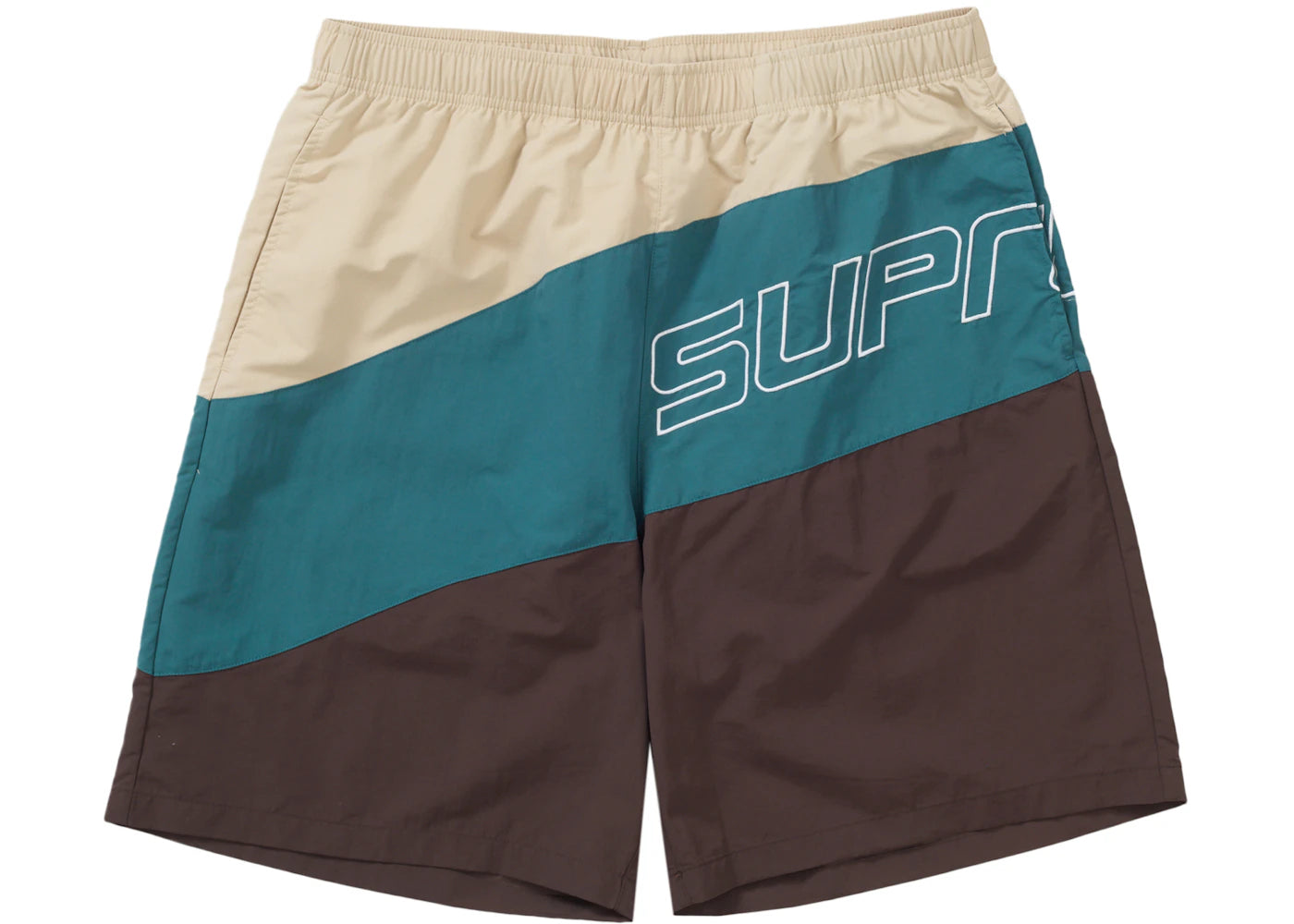 Supreme Curve Nylon Short-Brown