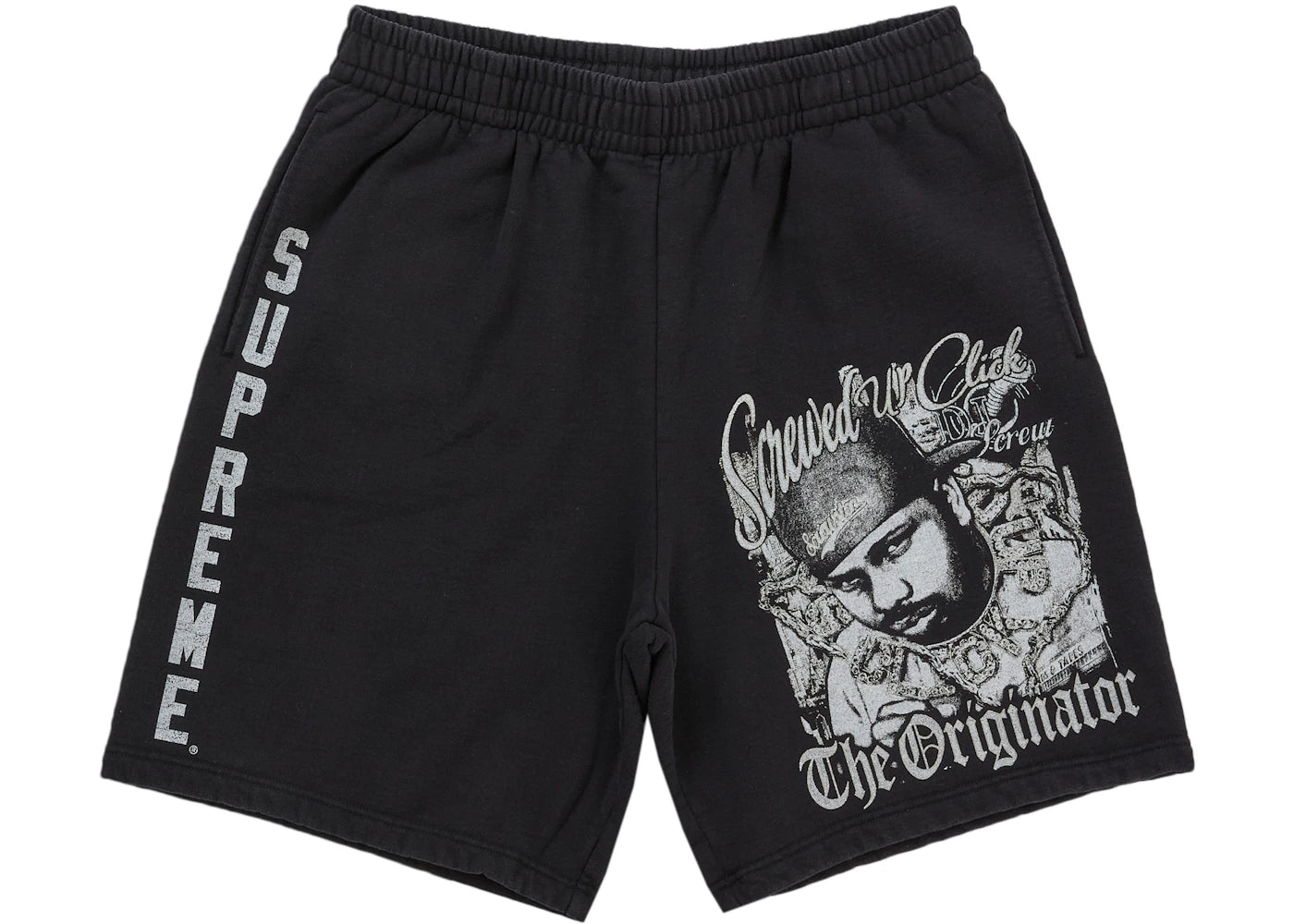 Supreme DJ Screw Sweatshort Black