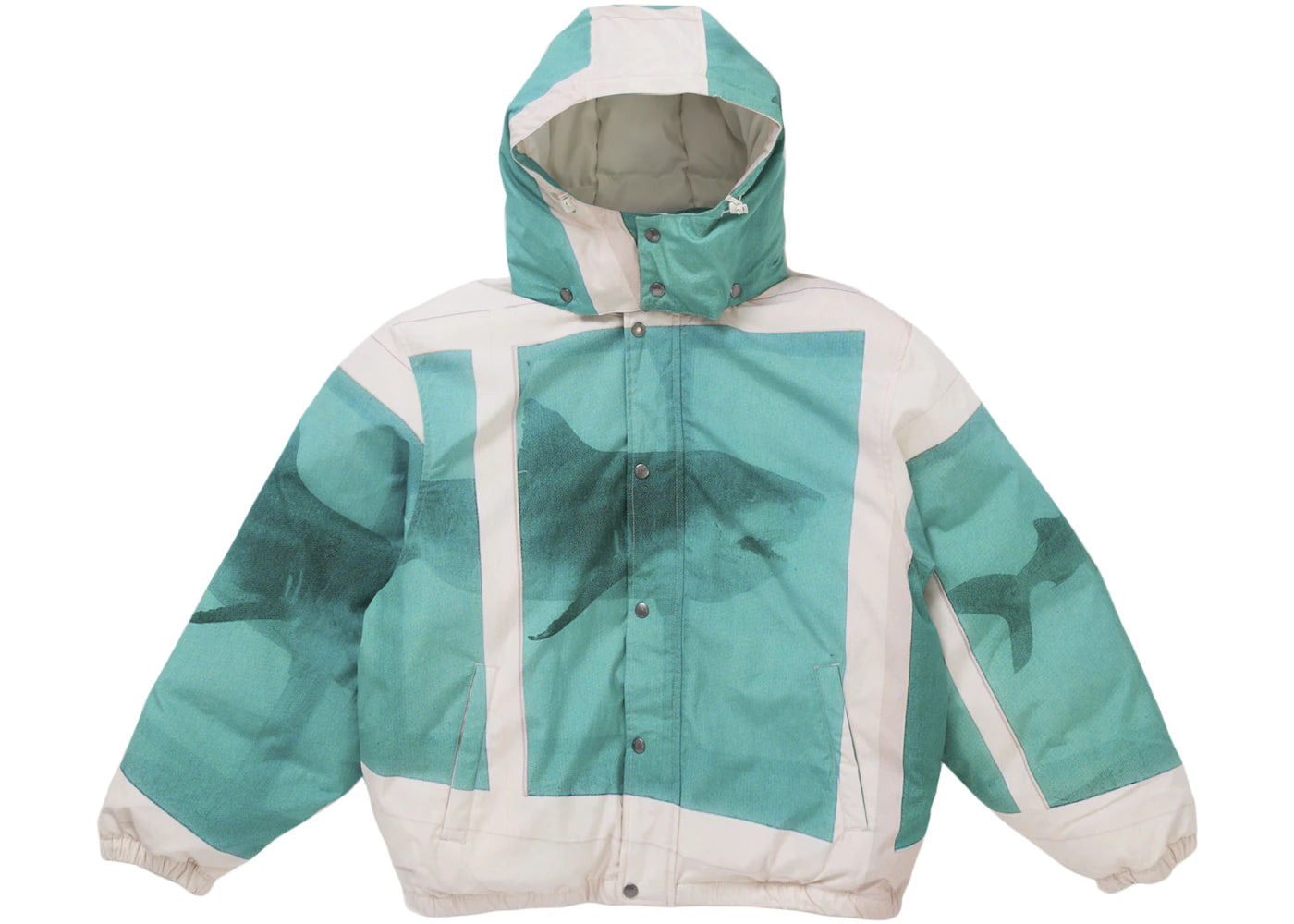 Supreme Damien Hirst Down Puffer Jacket-White